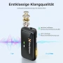 NearStream AW-AWM20T Безжична микрофонна система Lavalier 2TX 1RX 2.4GHz USB C микрофон за камера, снимка 7
