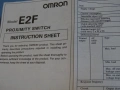 индуктивен датчик Omron E2F-X10F2 Proximity Switch 12-24VDC, снимка 6