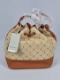 Нова дамска чанта Trussardi Bucket Bag с монограм и торбичка, снимка 1