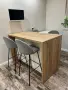 Кухненски остров с 4 стола, снимка 1
