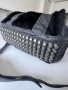 Черна чанта от естествена кожа и кожа с косъм на „Alexander Wang/Александър Ванг”, снимка 2