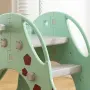 Детска пързалка с форма на жираф 170 см – тюркоаз, снимка 1