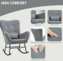 Люлеещ се стол HOMCOM, снимка 5