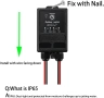 12v релеен превключвател с дистанционно управление, DC 12V-72V безжичен превключвател с дълъг обхват, снимка 7