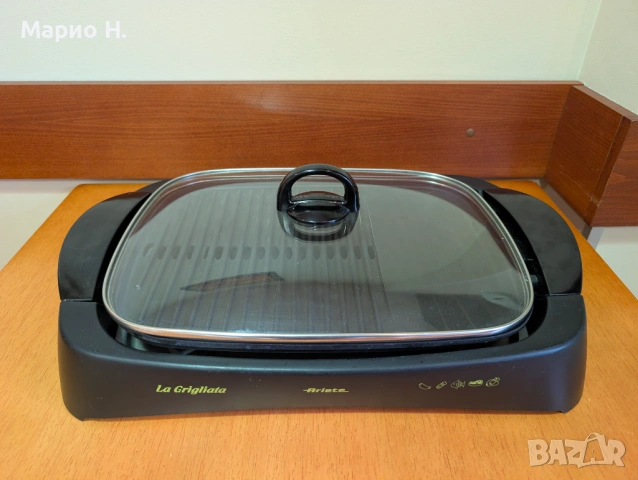 Електрическа скара с капак, грил, 2000 W, Ariete La Grigliata 760/2, снимка 6 - Скари - 54220543