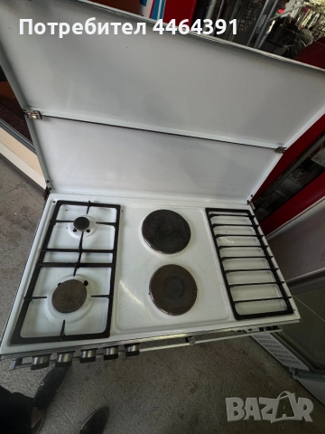 Готварска комбинирана печка LIGMAR, снимка 2 - Печки, фурни - 54900910