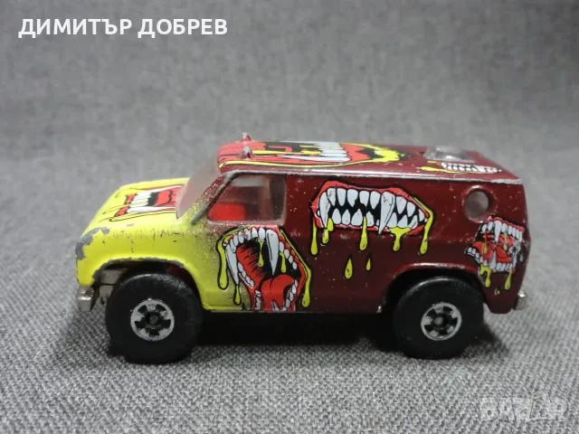СТАРА РЕТРО МЕТАЛНА КОЛИЧКА HOT WHEELS BAJA BREAKER FORD VAN, снимка 2 - Колекции - 55428312