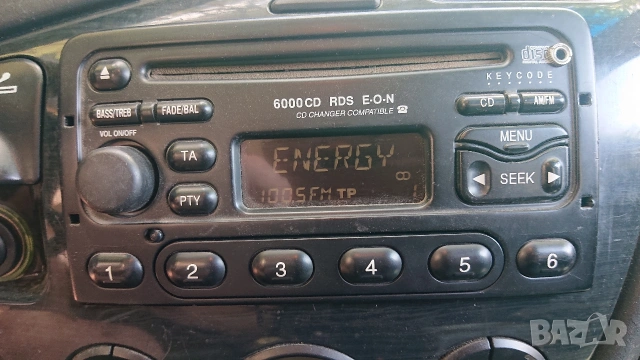 Работещо CD6000 c AUX за форд, ford. , снимка 2 - Аксесоари и консумативи - 54408070