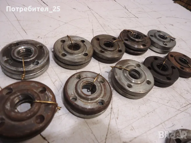 Гайки за флекс 10 бр- 10 евро., снимка 2 - Ъглошлайфи - 55600267