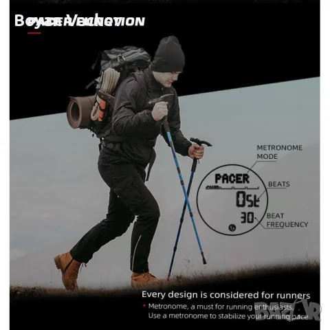 Часовник NORTH EDGE ALPS BLACK , снимка 12 - Екипировка - 55682283