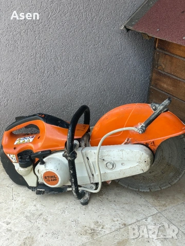Stihl ts 420 Фугорез Бетон Асфалт Желязо, снимка 3 - Други машини и части - 54516193
