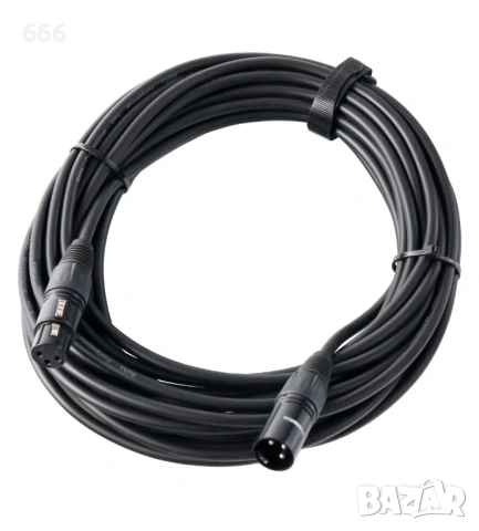 Микрофонен кабел Pronomic Stage XFXM-10 XLR 10 м, черен