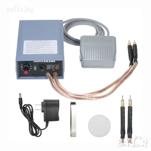 Апарат за точково заваряване 220V 800A – за Li-ion, Ni-Cd, 18650, 21700 батерии и никелови 10235, снимка 12 - Друга електроника - 54661257