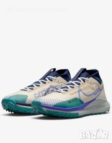 NIKE React Pegasus Trail 4 Gore-Tex White / Blue Мъжки Баскетболни Обувки👟Мъжки Маратонки Код P2778