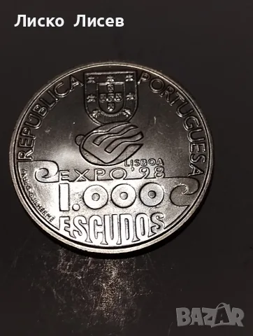Португалия 1000 ескудо 1999г., снимка 5 - Нумизматика и бонистика - 55587925