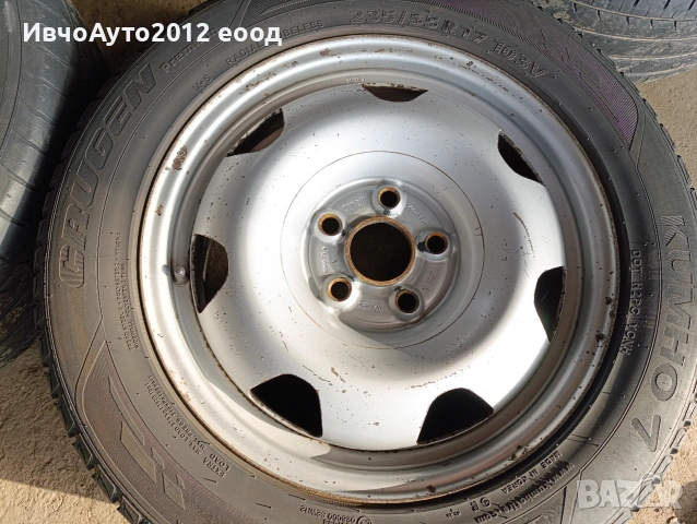Джанти метални 17 vw transporter T5 T6, снимка 3 - Гуми и джанти - 54219226