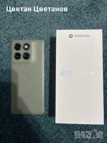 GSM MOTOROLA EDGE 60 PRO Green 6.67 ", 512 GB, RAM 12 GB, снимка 2 - Motorola - 54115832