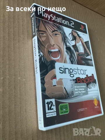 Singstar Rocks! за playstation 2 ps2 плейстейшън 2, снимка 3 - Игри за PlayStation - 54154372