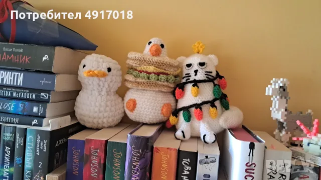 Изплетени на една кука играчки, снимка 4 - Декорация за дома - 55646821
