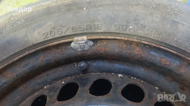 гуми с джанти за Мерцедес W 210 - 15ки, снимка 4 - Гуми и джанти - 55334742