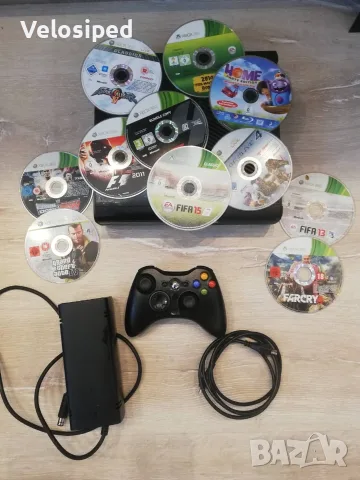 Игрова конзола Xbox 360  500GB хакната., снимка 3 - Xbox конзоли - 55595042