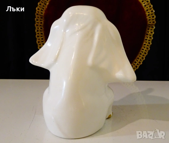 Порцеланова фигура Слон,злато,Западна Германия. , снимка 3 - Статуетки - 54093098