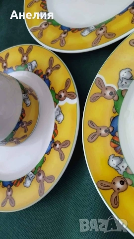 Сетове със зайци, снимка 2 - Чаши - 54149005
