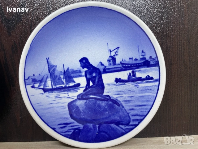 Комплект от две мини чинии Royal Copenhagen 1936г., снимка 3 - Други - 53974732