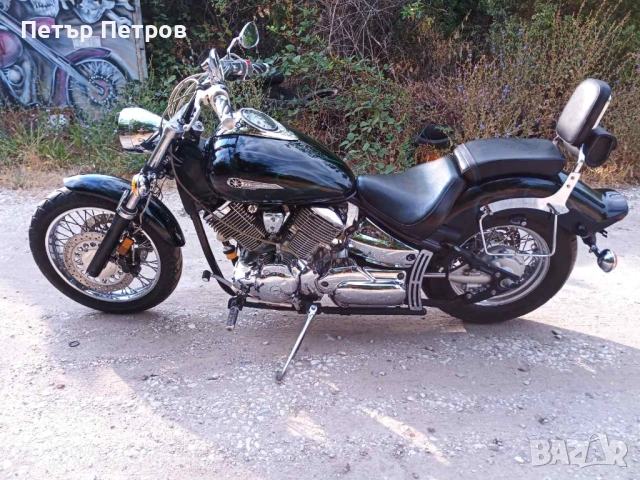 2004 Yamaha DRAGSTAR-CUSTOM-1100-63hp-TOP TITANIUM, снимка 5 - Мотоциклети и мототехника - 54555534