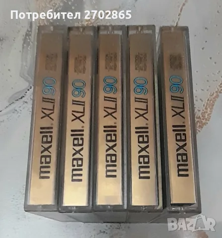 Аудио касети Maxell XLII - 90мин - хром, снимка 4 - Аудио касети - 55471153