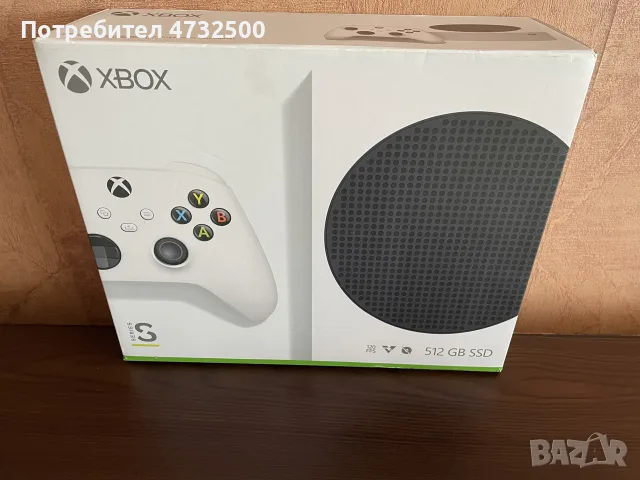 Xbox Series S 512GB – Отлично състояние, с кутия и оригинален контролер, снимка 3 - Xbox конзоли - 55477789