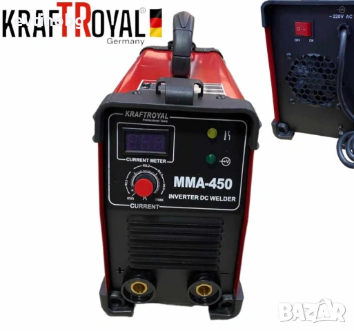 Инверторен електрожен 450А KRAFT ROYAL водоустойчив, снимка 3 - Други машини и части - 54081123
