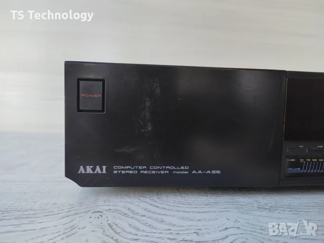 Ретро ресивър Akai AA-A35 с конвертор 220V/110V – Made in Japan, снимка 5 - Аудиосистеми - 55295781