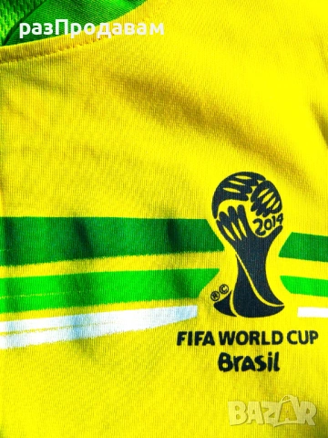 Спортна Тениска- Brasil FIFA World Cup- Foodball - Футбол, снимка 3 - Тениски - 54807134