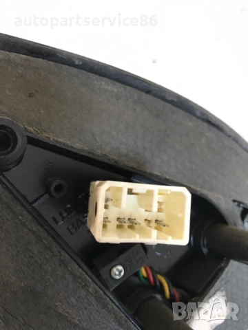 Ляво странично огледало предно черно за Chevrolet Aveo 1.2 (2010) 027424, снимка 3 - Части - 54620585