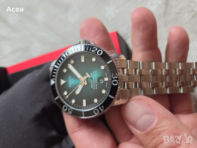 Tissot Seastar T120.407.11.091.01 , снимка 2 - Мъжки - 54742462