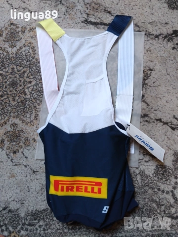 Вело клин с презрамки Santini Lidl Trek Women Light Summer Bib Shorts , снимка 4 - Спортни екипи - 55153621