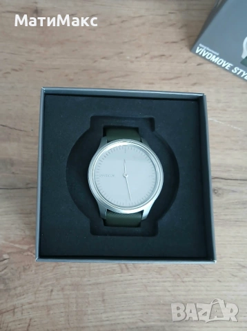 Garmin VIVOMOVE Style в Гаранция, снимка 2 - Смарт часовници - 54627429