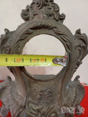 Корпус за каминен часовник в стил Рококо, снимка 2 - Антикварни и старинни предмети - 54023563