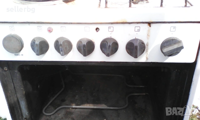 Българска готварска печка Терма 5 на части - от 80-те години, снимка 4 - Печки, фурни - 54172271