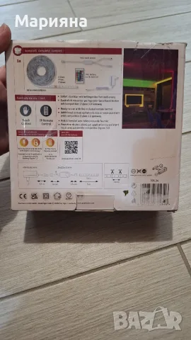 ЧИСТО НОВА Смарт LED лента Paulmann SimpLED Zigbee 3.0 RGB (5 метра) – 3в1 Комплект, снимка 2 - Лед осветление - 55589987