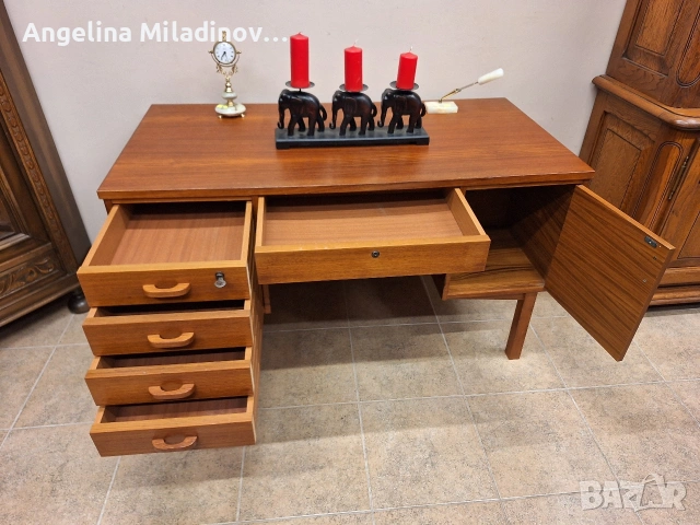 Дизайнерско датско бюро Mid Centory , снимка 6 - Бюра - 55044262