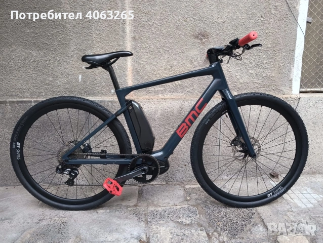 BMC Електрически изцяло Карбонов велосипед 28 цола , снимка 3 - Велосипеди - 55230123