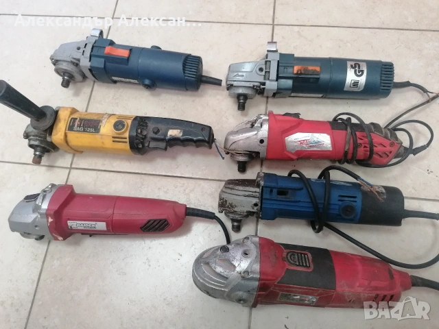 Не работещи ъглошлайфи, снимка 3 - Ъглошлайфи - 54686797