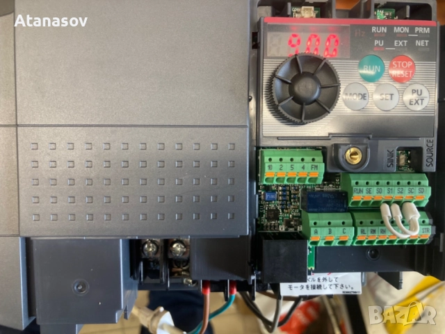 Честотен регулатор(инвертор) Mitsubishi 3,7кw/220V, снимка 4 - Други машини и части - 54471464