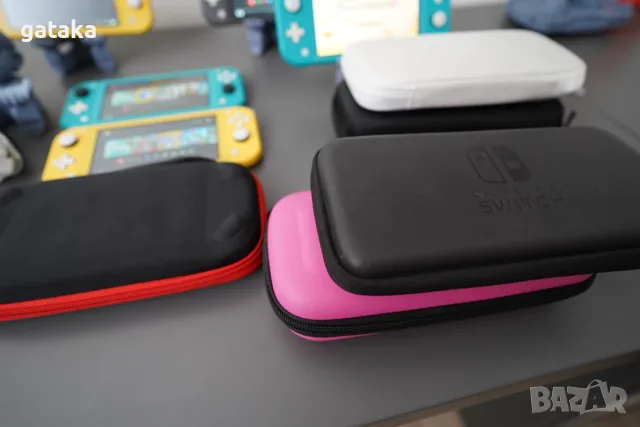 Nintendo Switch Lite с поставен чип, 128GB и 18 игри, снимка 7 - Nintendo конзоли - 55354596