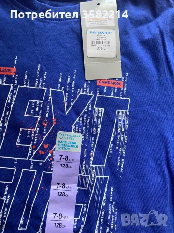 Нова блуза с дълъг ръкав Primark, снимка 2 - Детски Блузи и туники - 55556214