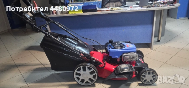 Самоходна бензинова косачка MTD 53см Briggs & Stratton 850 със стартер , снимка 10 - Градинска техника - 54461619