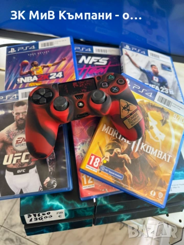 Playstation 4 + 6 игри!, снимка 2 - PlayStation конзоли - 54089008
