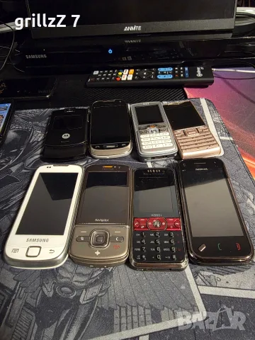 Продавам следния лот от мобилни телефони,Sony Ericsson, Nokia ,Motorola